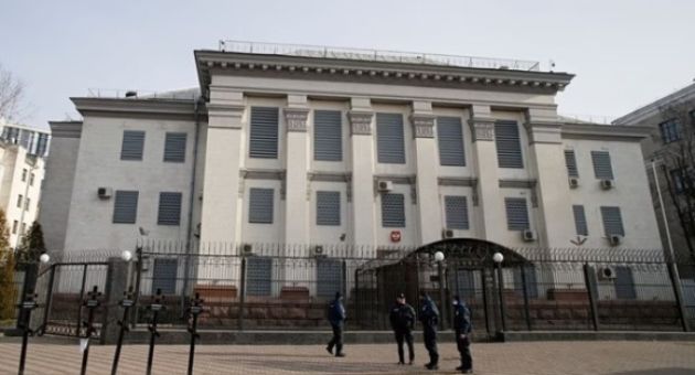 Ukraine chấm dứt hợp đồng thuê đất của Đại sứ quán Nga tại Kiev