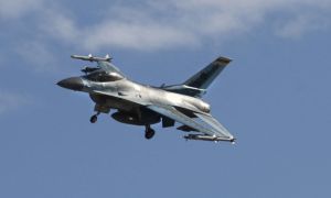 Tiêm kích F-16 Mỹ rơi ở Hàn Quốc