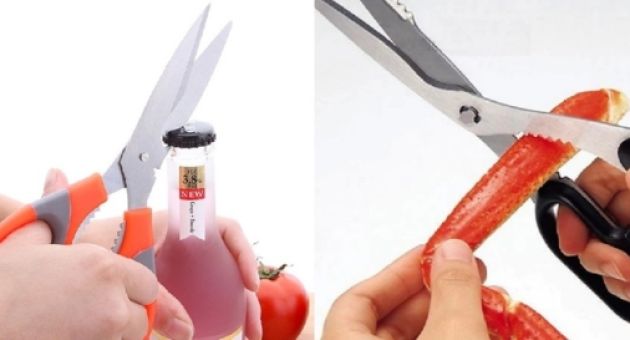 Lỗ khuyết, lỗ răng cưa trên kéo dùng để làm gì?