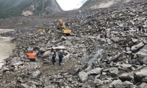 TQ: Lở núi ở lâm trường tỉnh Tứ Xuyên, ít nhất 19 người thương vong