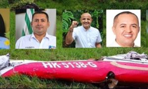 Rơi máy bay ở Colombia, 5 chính trị gia thiệt mạng
