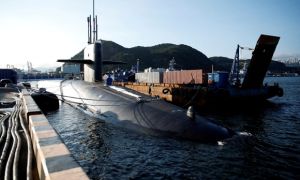 Thêm tàu ngầm hạt nhân Mỹ tới Hàn Quốc