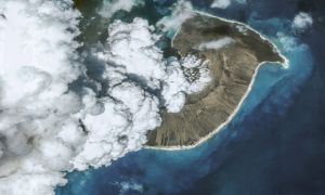 Vụ phun trào núi lửa dưới biển mạnh chưa từng có: Tốc độ 122km/h, gây những...