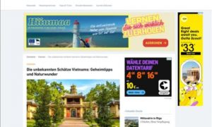 Báo Đức giới thiệu những điểm đến du lịch đặc sắc của Việt Nam