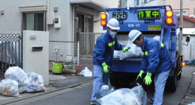 Cách người Nhật phân loại rác