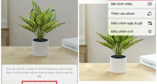 Cách giấu ảnh riêng tư trên iPhone