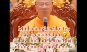 NGỤY BIỆN RẺ TIỀN: Thầy Thích Trúc Thái Minh uốn éo câu chữ, mập mờ để dẫn dắt...