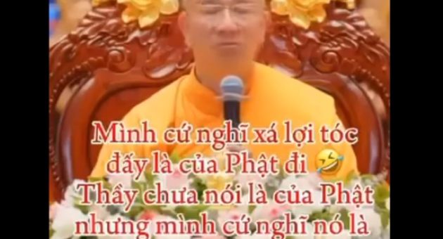 NGỤY BIỆN RẺ TIỀN: Thầy Thích Trúc Thái Minh uốn éo câu chữ, mập mờ để dẫn dắt...