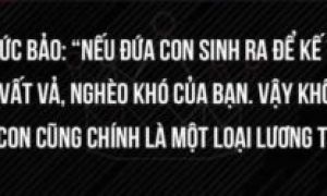 Ai nên thấy xấu hổ khi đứng trước những phát biểu nghiệt ngã như thế này?
