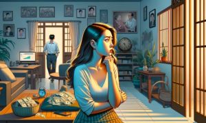 Chồng lén gửi tiền cho bố mẹ anh