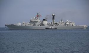 Trung Quốc điều thêm tàu chiến đến Campuchia