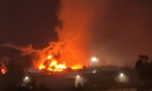 Cháy trung tâm thương mại tại Ba Lan có nhiều người Việt Nam kinh doanh