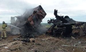 Ukraine oanh tạc dữ dội căn cứ Nga ở Crimea