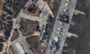 Ảnh vệ tinh căn cứ Nga tại Crimea sau khi Ukraine tập kích