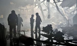 Trung tâm tình báo, cảnh sát biển của Nga ở Crimea bị tấn công