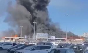 Siêu thị ở Kharkov bị tập kích