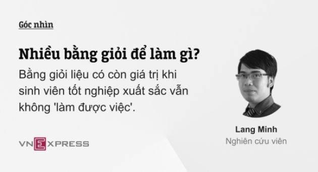 GÓC NHÌN: Nhiều bằng giỏi để làm gì?