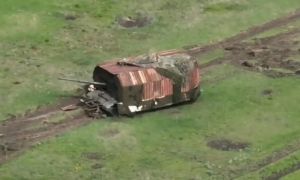 Xe tăng mai rùa phơi bày điểm yếu của quân đội Nga