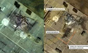 Nga rúng động: Máy bay chiến đấu hiện đại nhất của Putin bị phá hủy