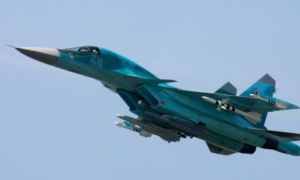 Máy bay ném bom Su-34 của Nga rơi, toàn bộ phi hành đoàn thiệt mạng
