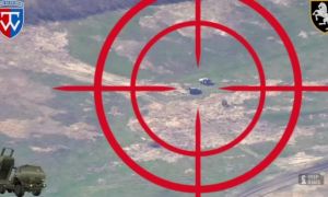 Ukraine đăng video dùng HIMARS tập kích tổ vận hành UAV Nga