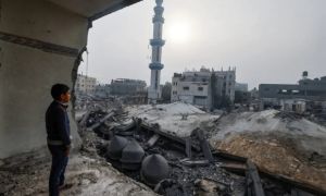 Chiến sự cày nát thành phố ở Gaza