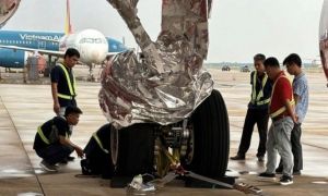 Nội Bài đóng cửa, toàn bộ máy bay đã chằng néo xong