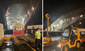 Úc hỗ trợ Việt Nam 3 triệu đô, hàng cứu trợ đã đến Hà Nội