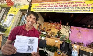 Khách uống cà phê chủ không lấy tiền, hãy chuyển thẳng giúp đồng bào phía Bắc...