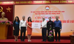 19,3 tỉ đồng của kiều bào hỗ trợ đồng bào chịu ảnh hưởng của bão số 3