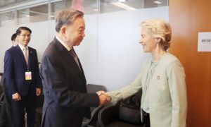 Tổng Bí thư, Chủ tịch nước gặp lãnh đạo châu Âu, Tổng thống Ukraine