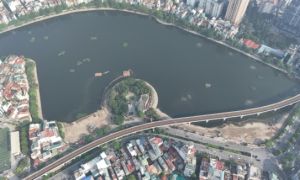 Hà Nội yêu cầu báo cáo vụ lấp 6.500 m2 hồ Đống Đa để cải tạo