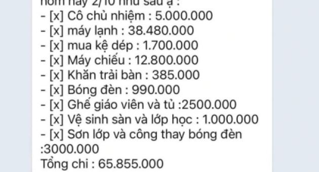 Trường xử lý thế nào với lớp