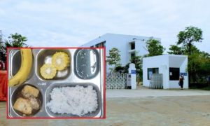 Vụ suất ăn học sinh đạm bạc: Trường nói phụ huynh chụp ảnh bằng điện thoại có...