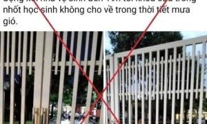 Công an xác minh thông tin nhà trường ‘dằn mặt’ phụ huynh bằng cách bắt học...