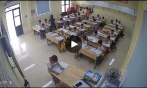 Trích xuất camera phát hiện cô giáo ở Thanh Hoá đánh nhiều học sinh