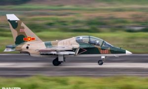 Máy bay quân sự Yak-130 rơi tại Bình Định, 2 phi công nhảy dù thoát nạn