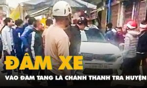 Tài xế lao xe vào đám tang ở Hải Dương là chánh thanh tra huyện, có nồng độ cồn