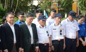 Tưởng niệm 64 chiến sĩ hy sinh trên đảo Gạc Ma