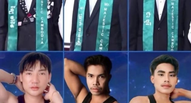 Ngoại hình thí sinh Nam vương Campuchia gây choáng cộng đồng mạng