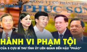 Hành vi phạm tội của 5 cựu Bí thư Tỉnh ủy liên quan đến Hậu 'Pháo'
