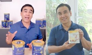 MC Quyền Linh từng quảng cáo thương hiệu sữa nào?