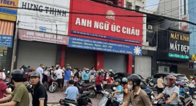 NÓNG: Một trung tâm Anh ngữ tại TP HCM thu tiền tỉ rồi đột ngột đóng cửa