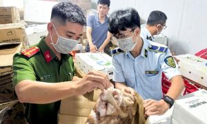 Phát hiện gần 4 tấn thịt bẩn heo, gà, trâu đông lạnh nhập lậu từ nước ngoài