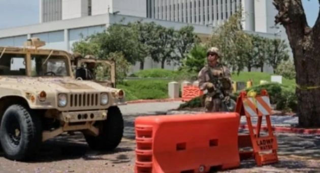 Mỹ: Thủy quân lục chiến lần đầu bắt giữ dân thường tại Los Angeles