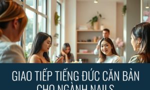 Giao tiếp tiếng Đức căn bản cho ngành Nails
