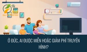 Ở Đức, ai được miễn hoặc giảm phí truyền hình?