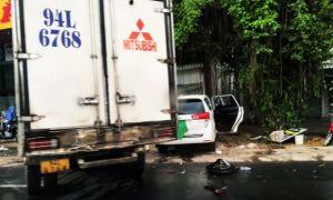 Tai nạn liên hoàn trên quốc lộ 1, một người tử vong, nhiều người bị thương