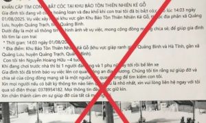 Bịa đặt chuyện bắt cóc trẻ em để trục lợi từ thiện ở Hà Tĩnh