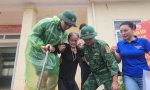 Hà Tĩnh đã sơ tán gần 10.000 người dân để ứng phó bão số 5